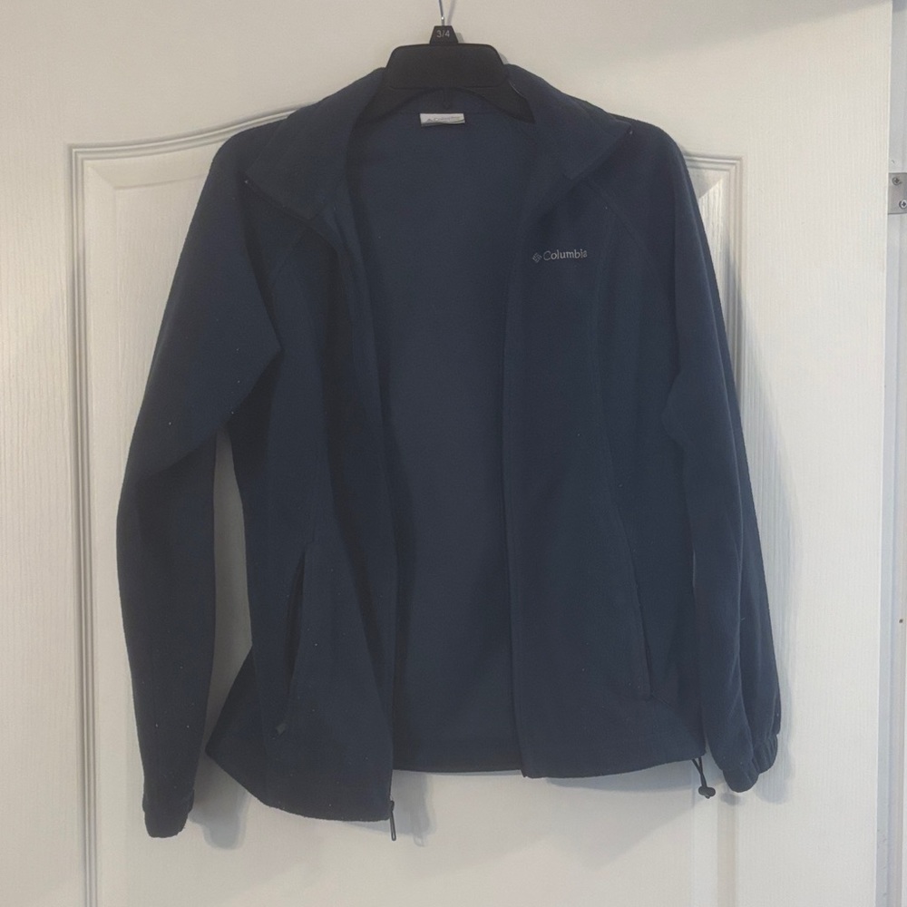 Columbia Navy Fleece Jacket